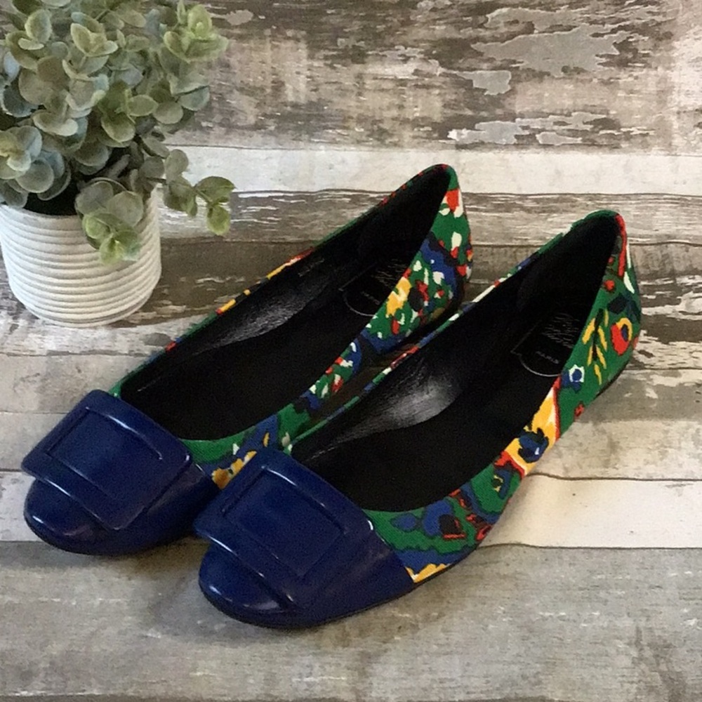 Roger Vivier Buckle Flats Sz 39.5